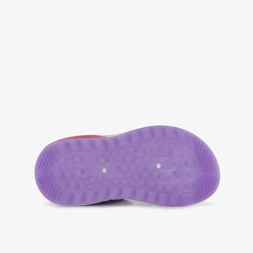 Meisjes sandalen met lichtjes zilver