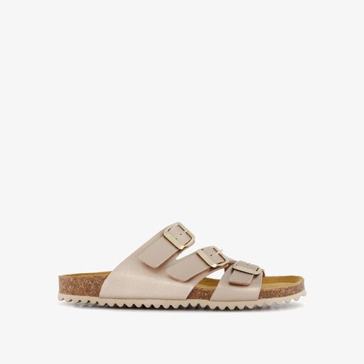 Dames bio slippers goud