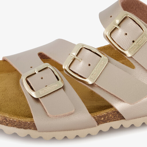 Dames bio slippers goud