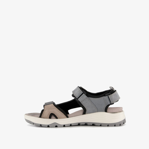 Leren dames sandalen blauw