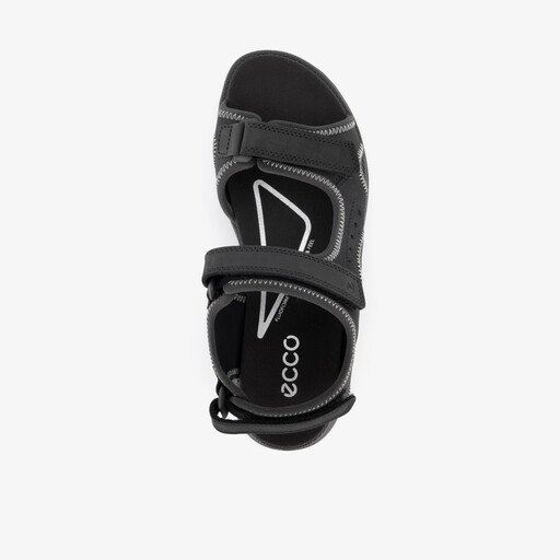ECCO Onroads leren dames sandalen zwart