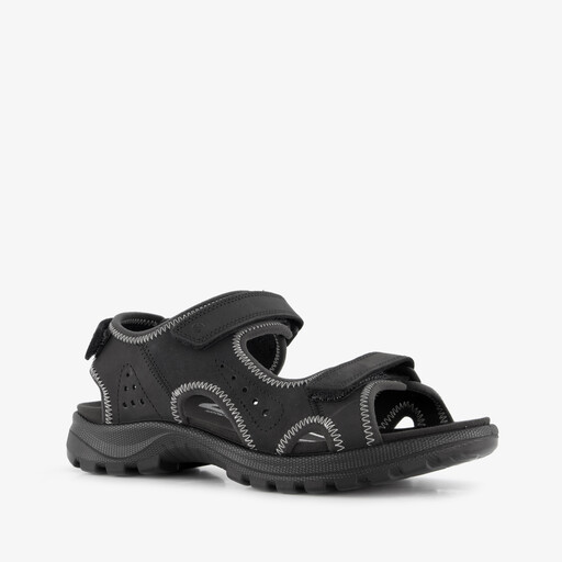 ECCO Onroads leren dames sandalen zwart