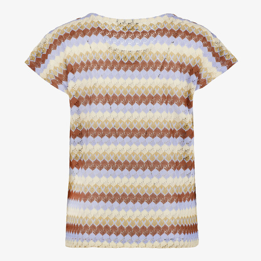 Gehaakt dames T-shirt met knoop