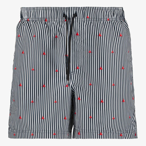 Heren zwemshort gestreept blauw