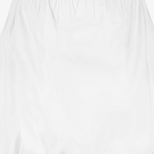 Meisjes ballon rokje wit