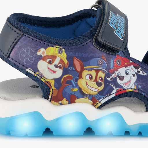 Jongens sandalen met lichtjes blauw