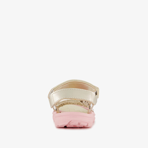 Meisjes sandalen goud roze