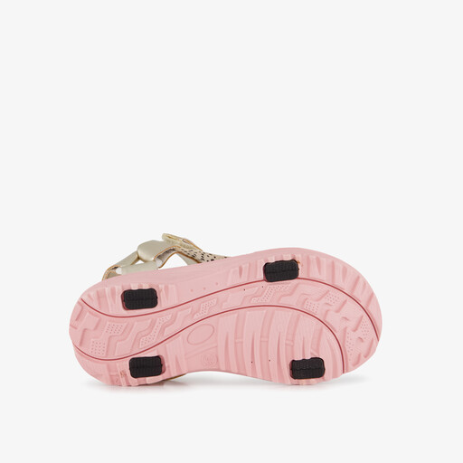 Meisjes sandalen goud roze