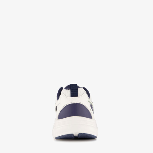 Jongens dad sneakers wit blauw