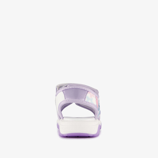 Meisjes sandalen met lichtjes lila