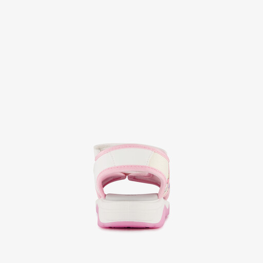 Meisjes sandalen met lichtjes wit roze
