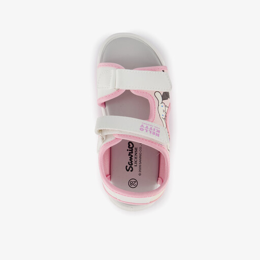 Meisjes sandalen met lichtjes wit roze