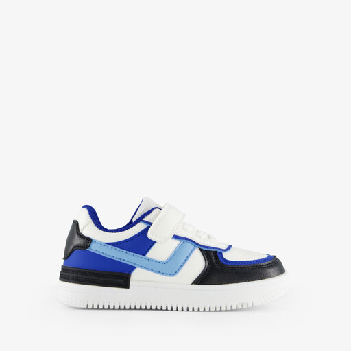 Jongens sneakers wit blauw