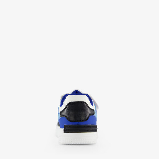 Jongens sneakers wit blauw