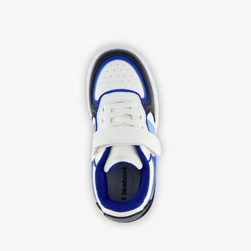 Jongens sneakers wit blauw