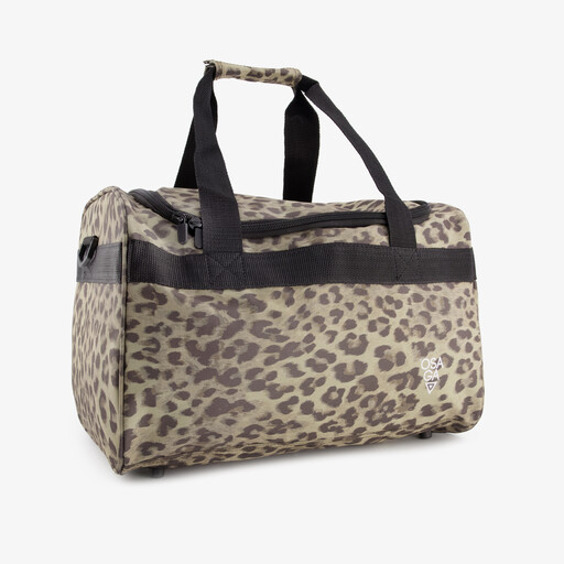 Pro Active sporttas met panterprint 26 liter