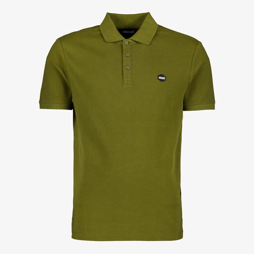 Heren polo donkergroen