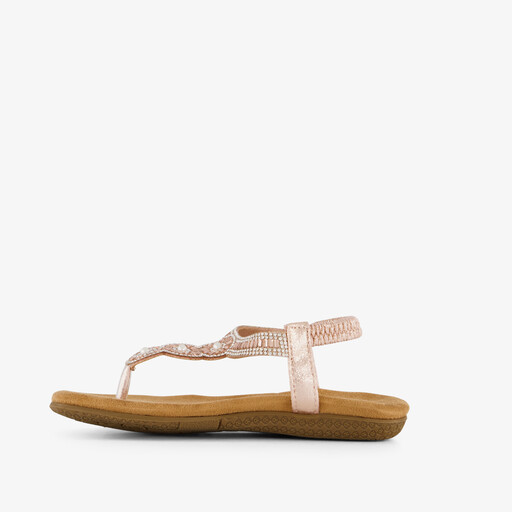 Meisjes sandalen met strass steentjes
