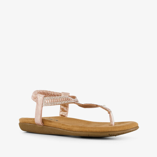 Meisjes sandalen met strass steentjes