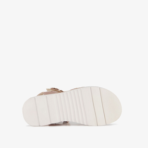 Meisjes sandalen roze brons
