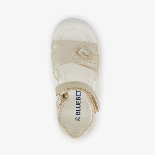 Meisjes sandalen met glitters goud