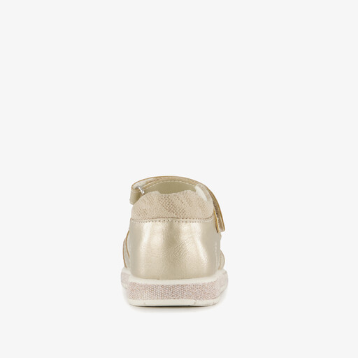 Meisjes sandalen met glitters goud