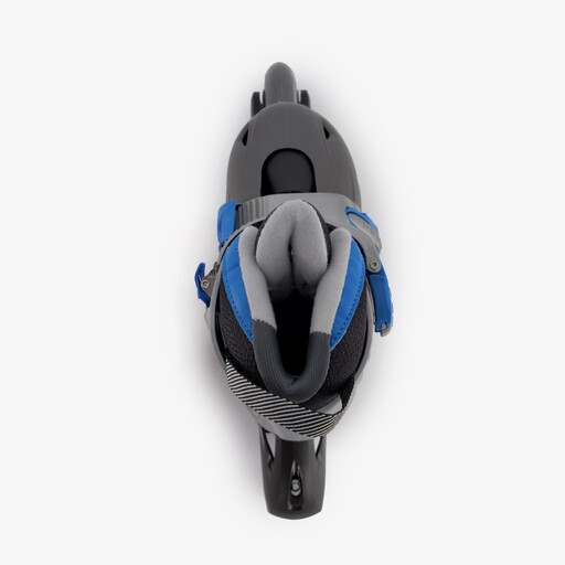 Kinder hardboot skeelers zwart blauw