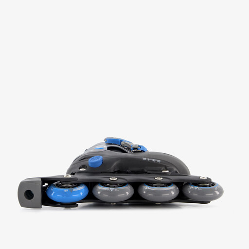 Kinder hardboot skeelers zwart blauw