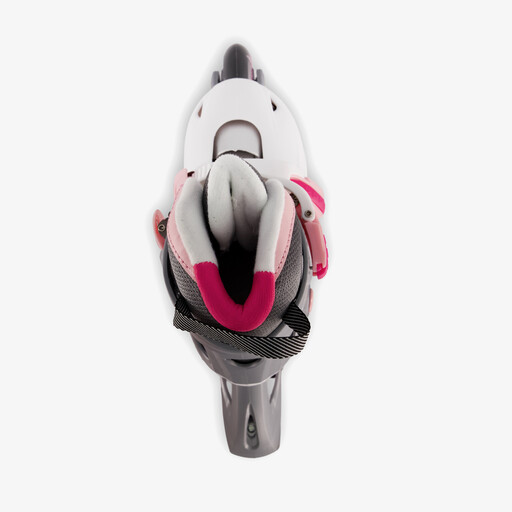 Kinder hardboot skeerlers wit roze