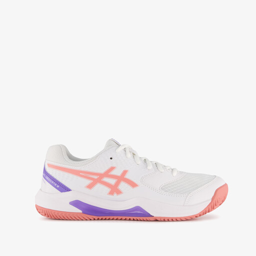 Gel-Dedicate 8 dames padelschoenen wit oranje