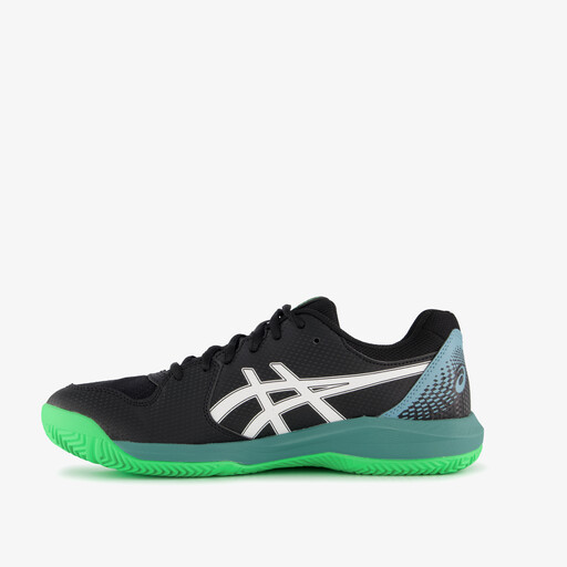 Gel-Dedicate 8 heren padelschoenen zwart groen