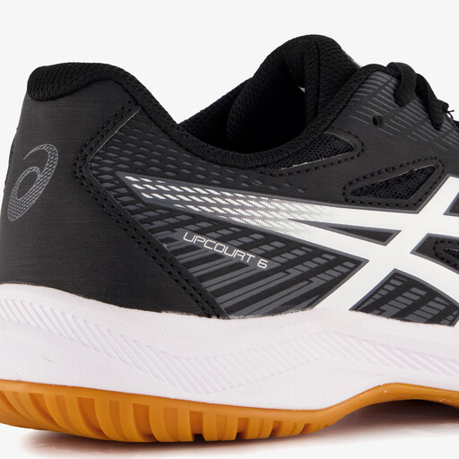 Upcourt 6 heren zaalschoenen zwart wit