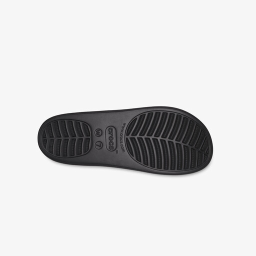 Baya Platform dames slippers zwart