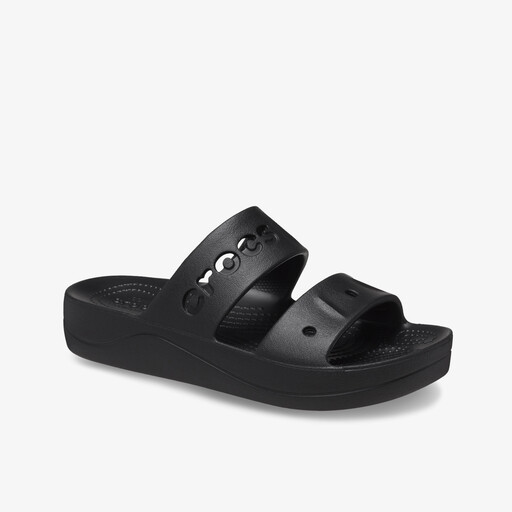 Baya Platform dames slippers zwart