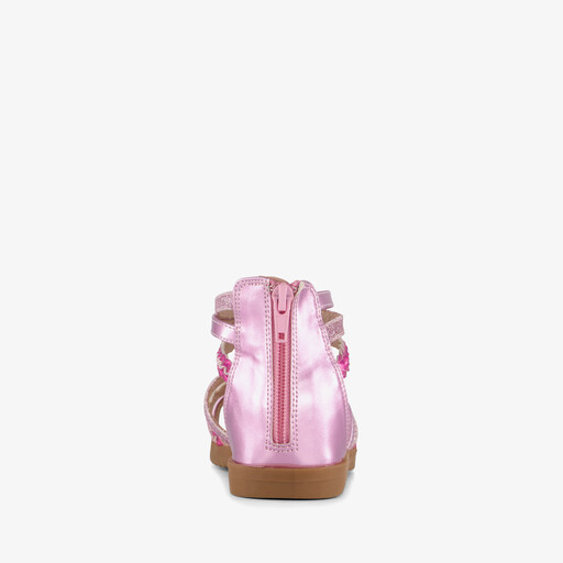Meisjes sandalen met glitters roze