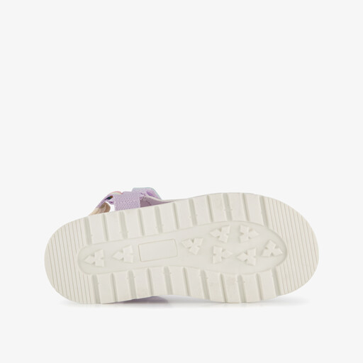 Sandalen meisjes met regenboog