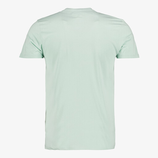 Heren T-shirt katoen ronde hals groen
