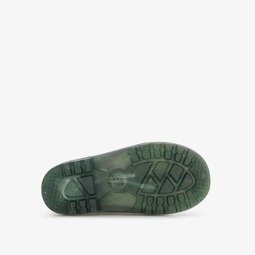 Kinder regenlaarzen met lichtjes en camouflageprint groen