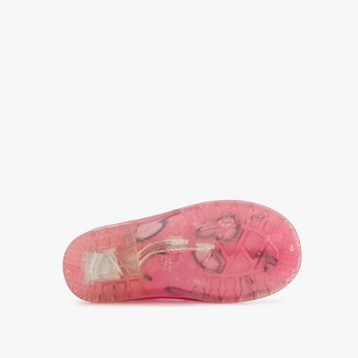 Kinder regenlaarzen met lichtjes roze