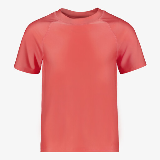 Kinder UV zwemshirt met korte mouwen roze