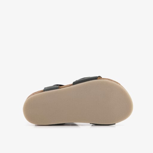 Leren jongens sandalen cognac