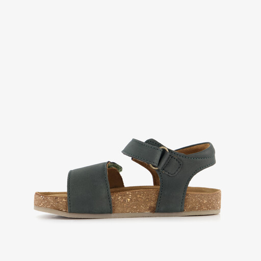 Leren jongens sandalen donkergroen