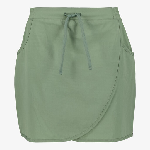 Dames wandelrok met binnenbroek groen