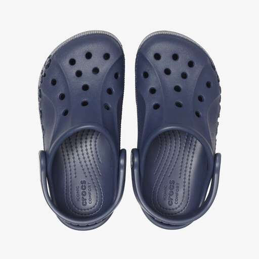 Baya Clog Navy kinder klompen blauw