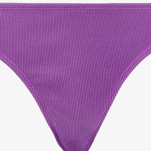 Dames bikinibroekje met structuur paars