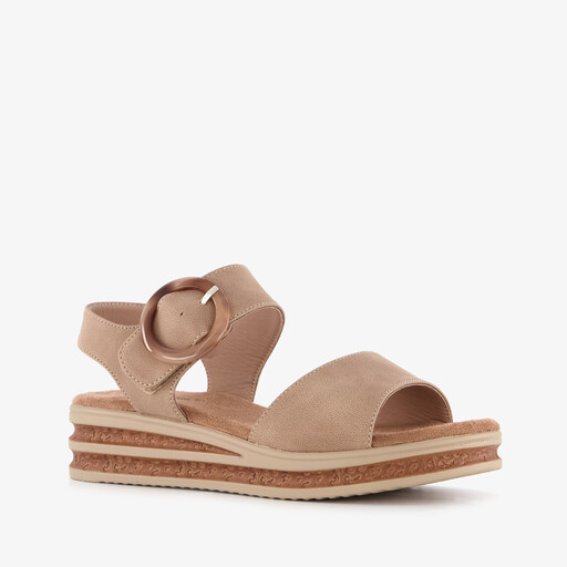 Dames sandalen beige