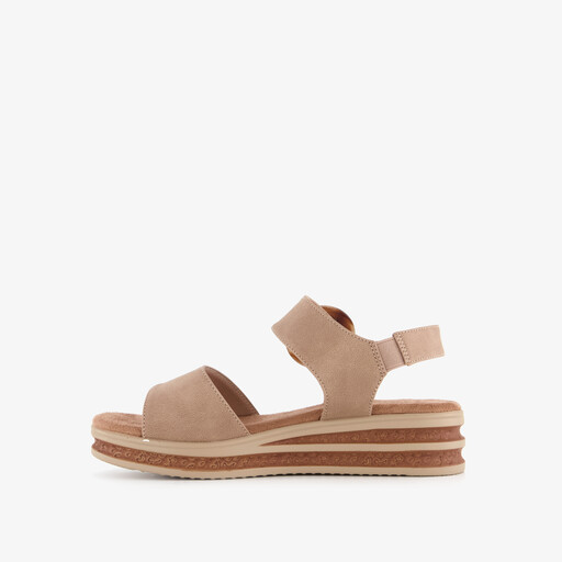 Dames sandalen beige
