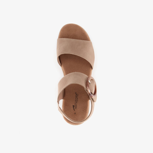 Dames sandalen beige