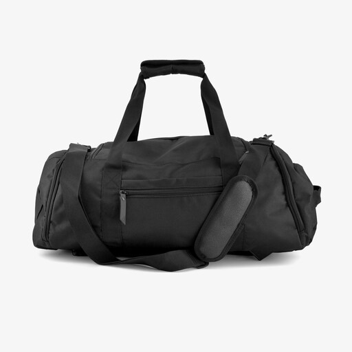 Sporttas en rugzak zwart 40 liter