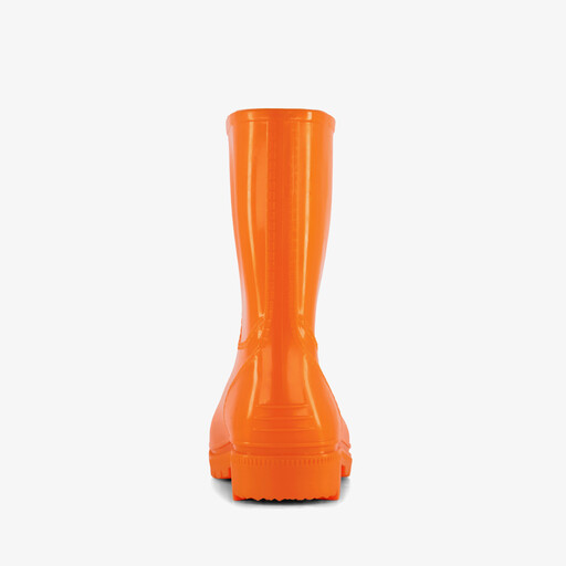 Oranje kinder regenlaarzen